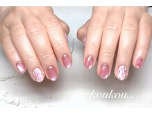 クク(koukou)/ツィード　マグネット　ミラー