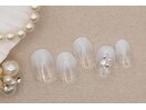 5000円　白グラデ　シェル