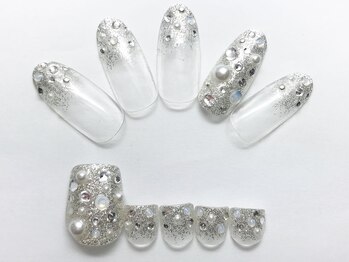 ネイルサロンアジアン 池袋店/ブライダルデザイン