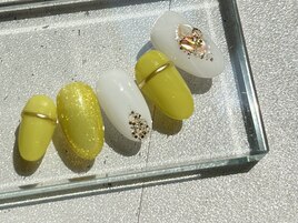 ピスタチオマグネットネイル