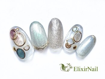 エリクサーネイル 五反田(Elixir Nail)/定額b カジュアル/クーポン使用