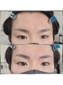 メンズビューティーカフェザパーム 大阪梅田(MEN'S BEAUTY CAFE×THE PERM)/メンズ眉毛Wax&眉毛パーマ