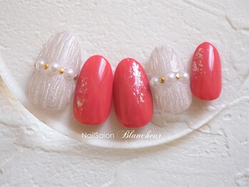 ネイルサロン ブランシュール(Nail Salon Blancheur)/くしゅくしゅネイル