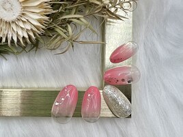 華やかグラデーション¥7500