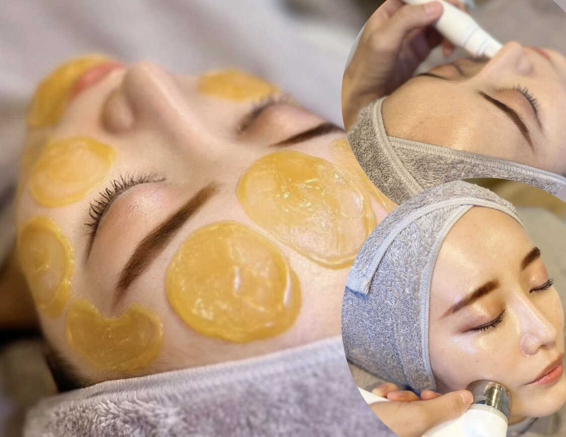 【人気No.2☆ご褒美ケア】マツヤニ艶肌水光wax+毛穴+導入￥19740⇒￥12980