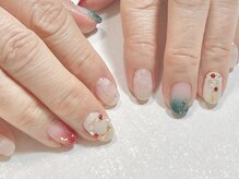 アンベリール(embellir)/クリスマスネイル