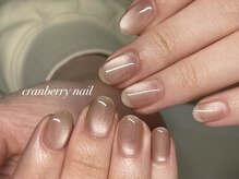 クランベリーネイル 代官山 恵比寿(cranberry nail)/マグネットネイル