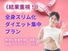 【結果重視】全身スリム化！ダイエット集中プラン 