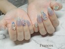 リーフホログラムお花