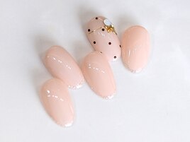 くすみカラー☆ドット☆シンプル