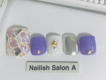 ネイリッシュサロン エー(Nailish Salon A)/シーグラスフット