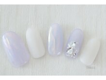 スリー 自由が丘(THREE)/紫陽花カラーネイル