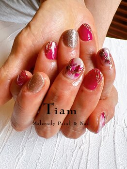 ティアム マタニティペイント アンド ネイル(Tiam Maternity Paint&Nail)/4Designコース★ご新規様¥7000