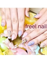 フリールビューティー(freel Beauty)/手描き花