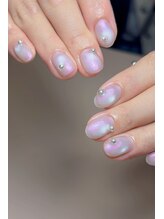 キーネイル 日本橋(Key nail)/マグネット、ニュアンスネイル