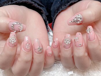 レアネイル 新宿(le'a nail)/クリスマスネイル