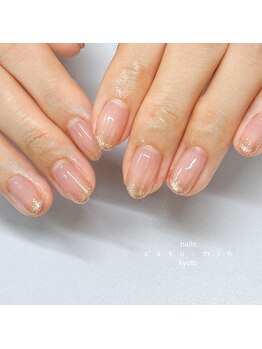 ネイルズ カスミン(nails CASU-MIN)/シンプルに♪
