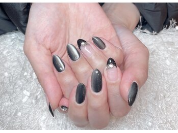 レアネイル 新宿(le'a nail)/マグネットデザイン