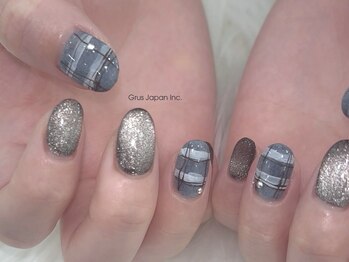 グルス(GRUS)/チェック/マグネット/インク