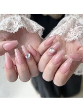 アイネイルズ 東花園店(I.NAILS)/長さだし/ワンカラーネイル