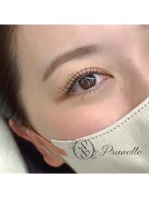 プリュネル(Prunelle)/束感仕上げまつげパーマ