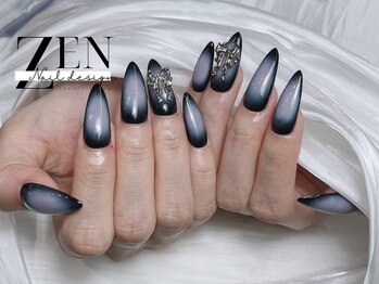 ゼン ネイル デザイン 池袋(ZEN NAIL DESIGN)/題長さだしやり放題×つけ放