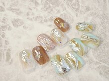 ラルネイル 大宮(Lull. nail)/＊塗りかけ＊アシンメトリー＊