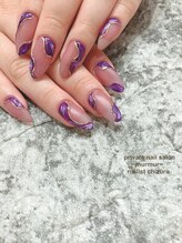 プライベート ネイルサロン マーマ(murmur)/渦巻きネイル