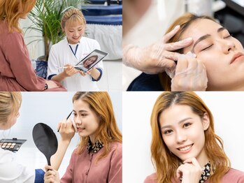 アイニーブロウ 心斎橋店(eyeny.brow)の写真/アイブロウWAXで自然に眉を際立たせ垢抜け顔に☆産毛もスッキリし目元の透明感UP♪毎日のメイク時短にも◎