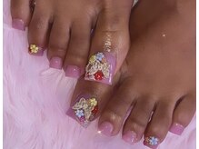 レパード(Leopard)の雰囲気（期間限定フットネイル、他店に無い品揃え）