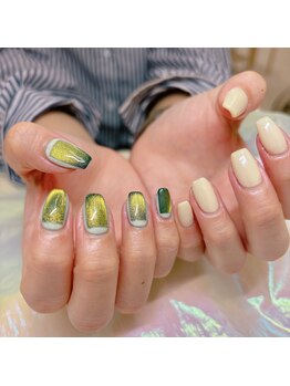 アイディールネイル(ideal nail)/マグネットアート