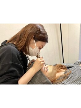 アイブロウメニューがあるサロン