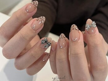 アズネイル(az-nail)の写真/駅近!通いやすさ◎monthlyキャンペーンネイル★毎月変わる6種類のデザインからお選びいただけます!¥7,000～