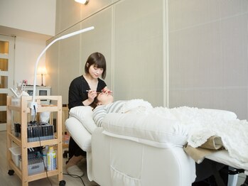 アイラッシュサロン イギー(iggy)の写真/【リピーター多数♪】プライベートサロンで居心地の良い空間！周りを気にせずリラックスした時間を♪