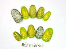 エリクサーネイル 西武新宿(Elixir Nail)/定額c やり放題/クーポン使用
