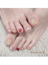 モコネイル(moco nail)/【フット】☆定額デザイン☆