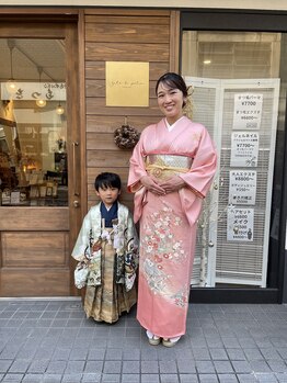 サラ デ ミレ(Sala de milae)/七五三親子着付け