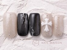 ネイルメゾン 渋谷店(NAIL MAISON)/Y2Kクロムもやもや￥6980