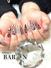 バロン 本厚木店(BARON)/ピンク×レオパード