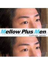 メロウプラス(mellow+)/メンズ眉毛/アイブロウ/眉毛