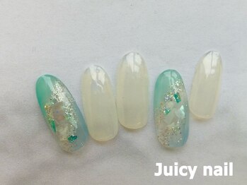 ジューシーネイルオオハシテン 大橋店(Juicynail)/シンプルネイル