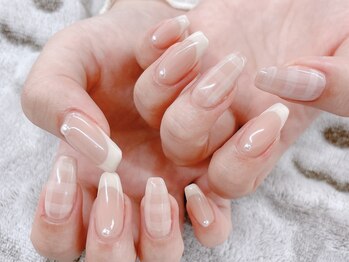 ディーネイル 四条烏丸(D-nail)/【山田】チェックネイル