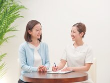 『アフターカウンセリング』で今後のケアを相談♪