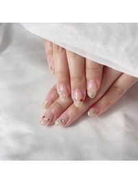 【クリスマスネイル】