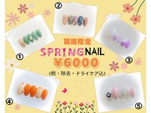 ぷてぃぼ/期間限定！SpringNAIL