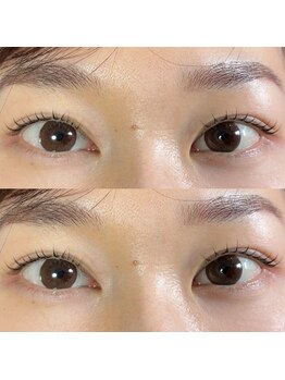 リュミエール(lash&brow lumiere)/マツエク　フラットラッシュ