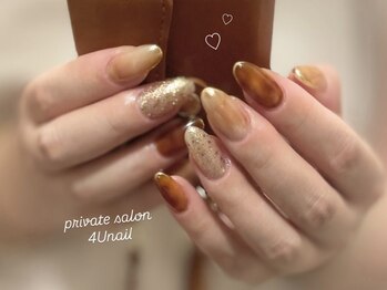 秋ニュアンス べっ甲 ブラウン