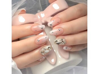 トップ(TOP)の写真/《ソフトジェルオフ無料》人気のトレンド欲張り★コースが大人気！流行りのワンホンネイル,韓国ネイルも◎