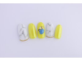 イエロー×大理石