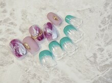 ラルネイル 大宮(Lull. nail)/＊お洒落＊アシンメトリー＊